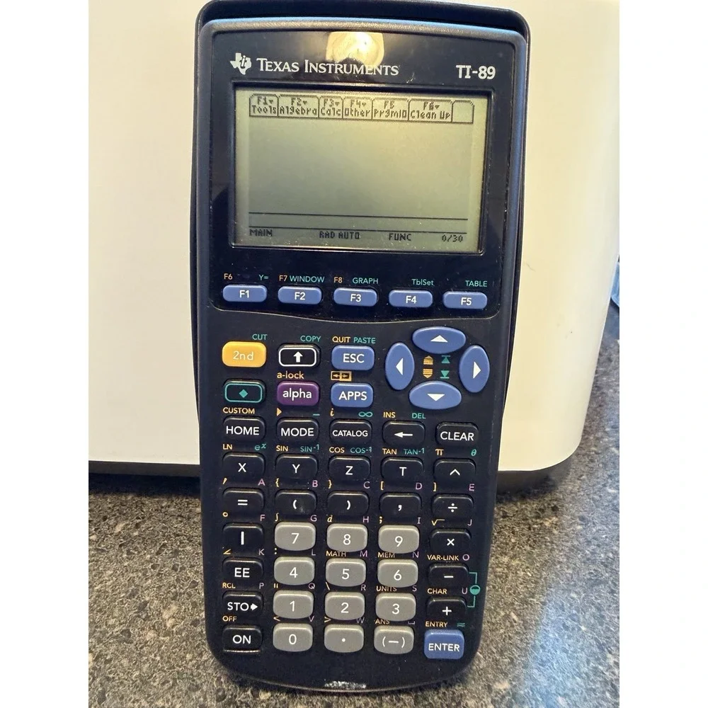 Texas Instruments TI-89 Titanium Graphing Calculator With Cover Tested Excellent